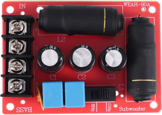 Subwoofer Frequent Divider - 200 W - 4-8 Ohm - Perfect voor Home Theater - ShopVlot