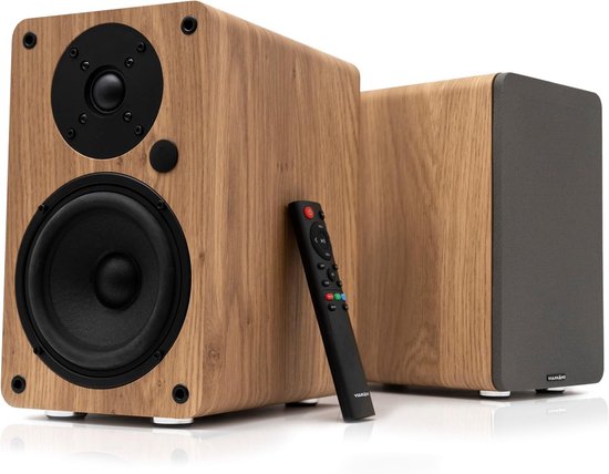 Subwoofer - Home Audio - Muziek Luisteren - Krachtig Geluid - 5.25 Inch - Bruin
