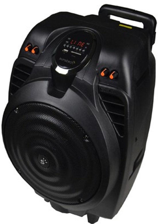 Sunstech MASSIVE-S10 50W Zwart luidspreker