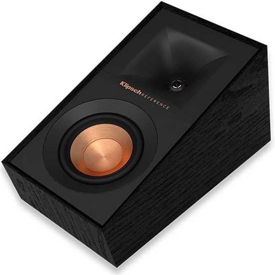 Surround Dolby Atmos Speakers - Home Theater - Film Geluid - Verbeterde Tractrix Horn - 1 Inch Tweeter - Zwart