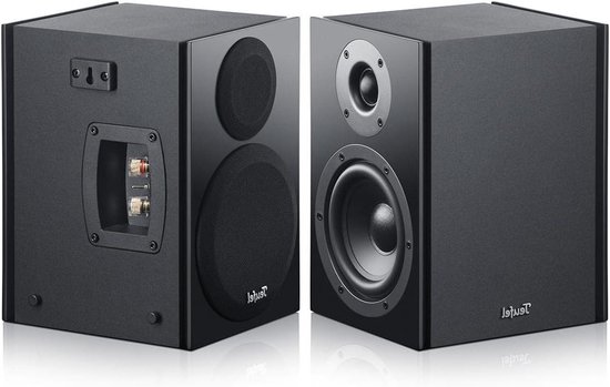 Surround Luidsprekers - Dipool Speakers - Bioscoop Thuis - 7.1 Uitbreidingsset - 193x163x26cm - Zwart