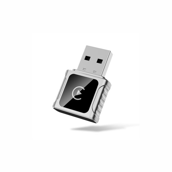 Swissten 20114040 CarLINK Wireless Adapter – Draadloze Apple CarPlay & Android Auto – Plug & Play