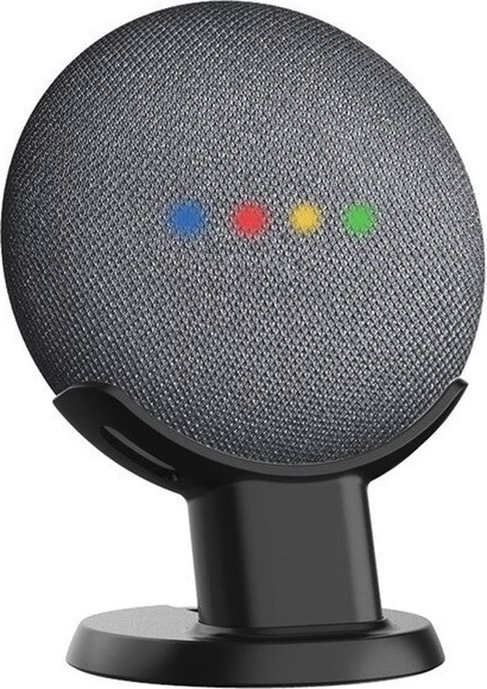 Tafel Houder geschikt voor Google Home Mini - Zwart