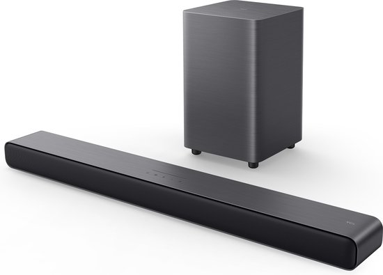 TCL S55H - 2.1 Dolby Atmos Soundbar met draadloze subwoofer van T