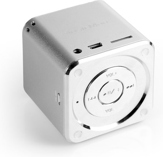 Technaxx Mini Musicman - Draagbare speaker - Zilver van Technaxx
