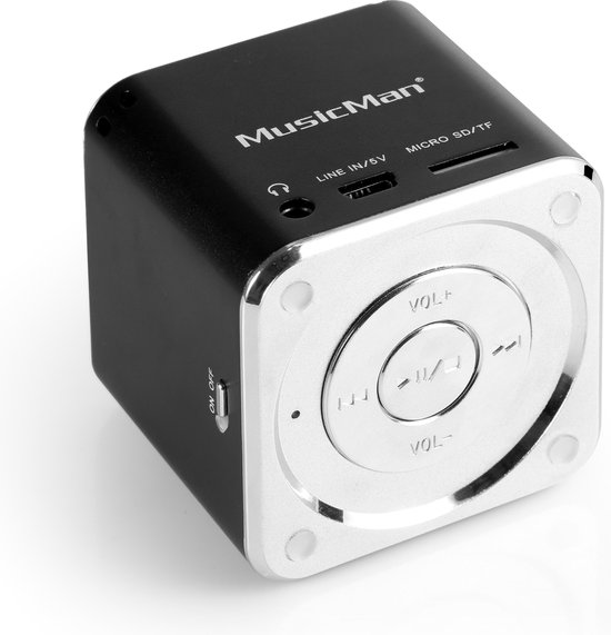 Technaxx Mini Musicman - Draagbare speaker - Zwart van Technaxx
