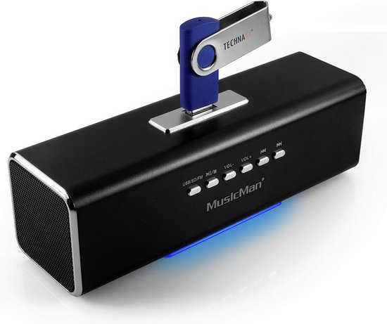 Technaxx MusicMan MA - Speaker - Zwart van Technaxx