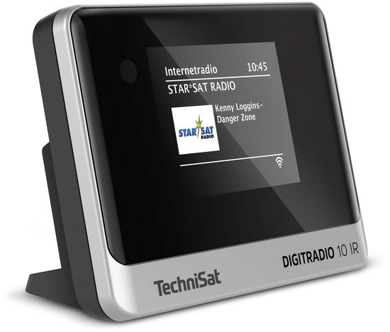 TechniSat DIGITRADIO 10 IR - DAB+ en internetradio-adapter (WLAN, kleurendisplay, Bluetooth, afstandsbediening, wekker, zonder luidsprekers, ideaal voor het upgraden van bestaande hifi-systemen)