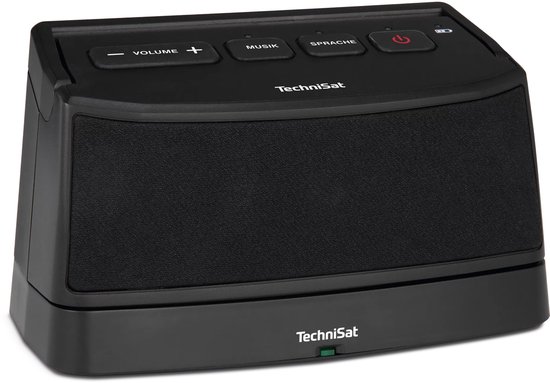 TechniSat ISIBOX 1 - Stereoluidspreker met stemversterking voor tv's en muzieksystemen van Merkloos