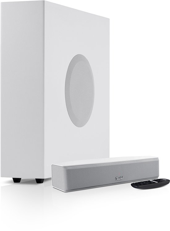 Teufel CINEBAR ONE+ - Ultracompacte soundbar met bluetooth & Dynamore Ultra technologie - Subwoofer van Teufel