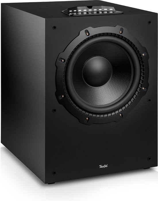 Teufel CONCEPT 12 Subwoofer | 5.1 meerkanaals subwoofer met 300 mm woofer , zwart van Teufel