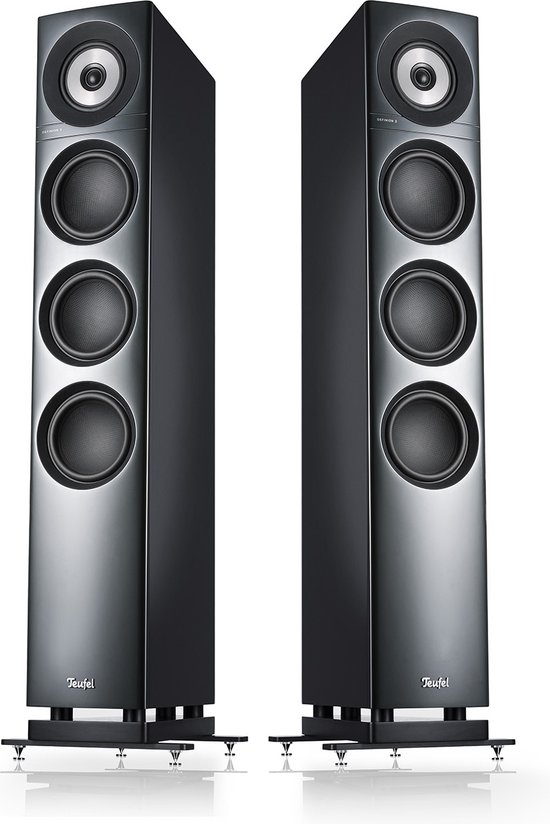 Teufel DEFINION 3 - High end vloerstaande speaker, gepatenteerd SCA-coaxiaal chassis voor ongekende ruimtelijkheid en brede afstraling , van Teufel