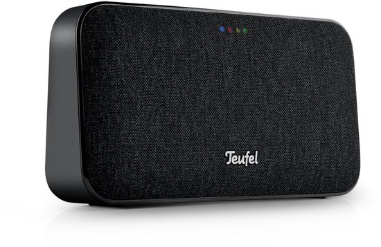 Teufel Motiv GO Voice draadloze Bluetooth-luidspreker - Draagbare Bluetooth-luidspreker met lange accuduur (16 uur) & wifi, Google Assistant, Chromecast ingebouwd, spraakbesturing - zwart van Merkloos
