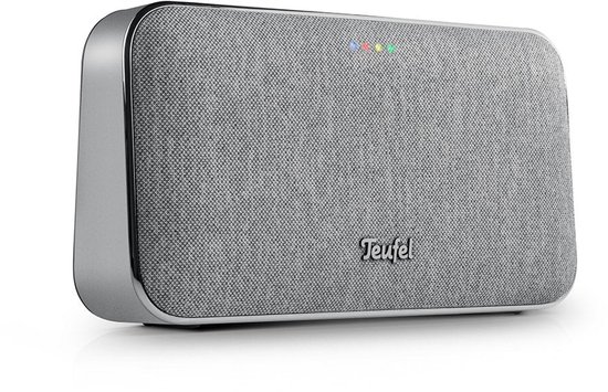 Teufel MOTIV GO VOICE Wi-Fi Bluetooth Speaker wireless silver white (105952002) van Merkloos