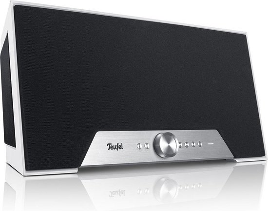 Teufel ONE M - Wifi - & bluetooth speaker - multiroom compatibel - wit van Teufel