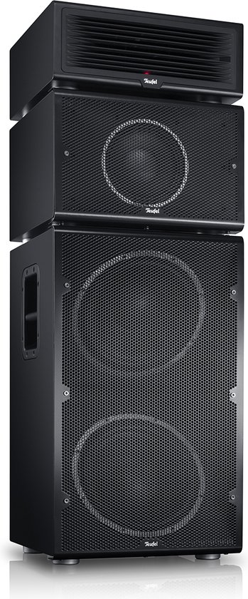 Teufel POWER HIFI - Modulair bluetooth luidsprekersysteem met tweeter-, midrange- en bass unit , zwart van Teufel