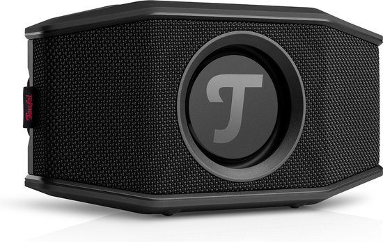 Teufel ROCKSTER GO 2 - Portable bluetooth stereospeaker - Waterdicht IPX67 - night black van Merkloos