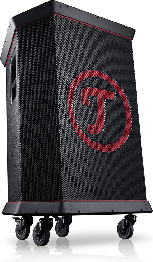 Teufel ROCKSTER - krachtigste portable bluetooth speaker ter wereld - 121 dB - 2-kanaals dj-mengpaneel - 2 stereo inputs , zwart van Teufel