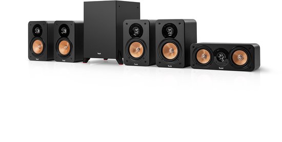 Teufel ULTIMA 20 Surround 5.1 home cinema set met subwoofer, Kevlar middentoner met faseplug, Grote 25 mm tweeter met waveguide-technologie- zwart van Teufel