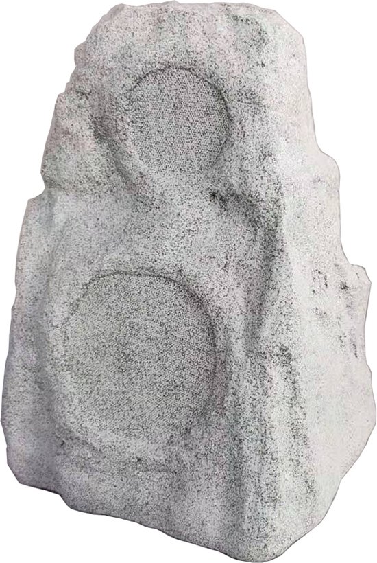 TFS18-WG  8" Premium 3-weg Outdoor Rock-speaker 250W White Granite van T