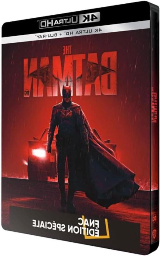 The Batman Blu-ray - Steelbook Film - Film Kijken - 4K Ultra HD - 170 g - Niet gespecificeerd