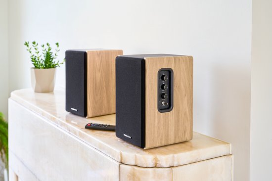Thomson Cosy WS902DUO Boekenplank Speakerset L - Zwart van Merkloos