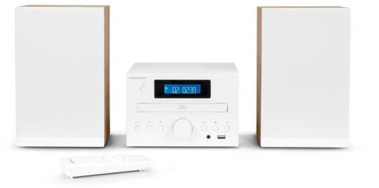 Thomson MIC122BT Home audio-microsysteem 10 W Zwart, Zilver van Thomson