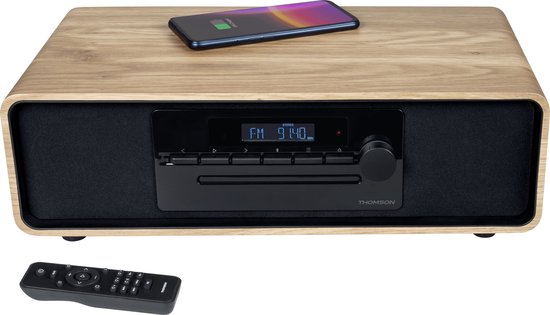 Thomson MIC300IBT - Microsysteem Cosy CD/MP3/USB - Zwart van Thomson