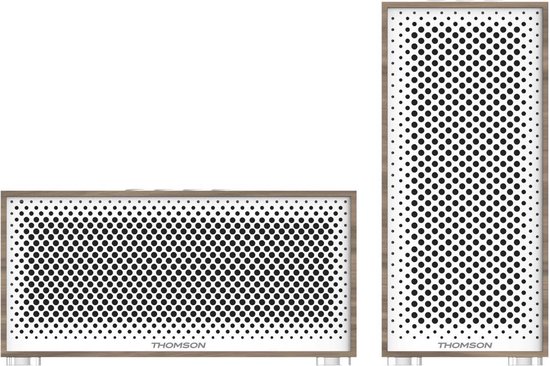 Thomson Multiroom Basisset - Draadloze speaker - Bluetooth - Wit van Thomson