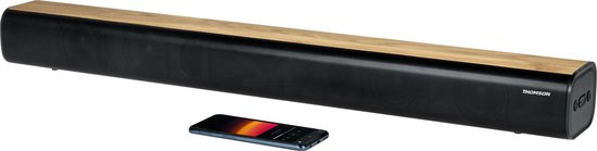 Thomson SB402BT - Bluetooth Soundbar - Hout van Thomson