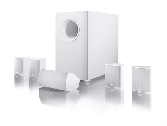 Thuisbioscoopsysteem met Hoogwaardige Geluidskwaliteit (100/120 W), Wit van Sony