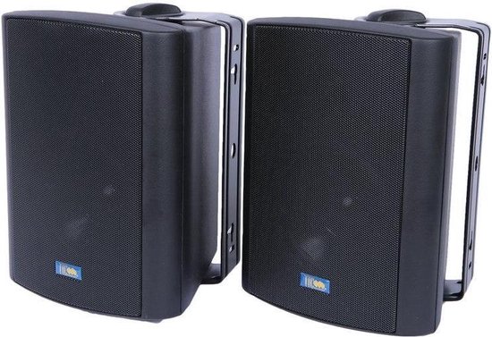 TIC ASP60-B  - Professional Terras Speakers 8Ω 70v 5" 80W (paar) - zwart van T