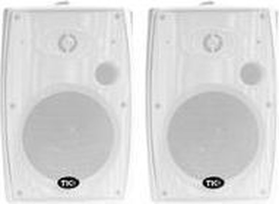 TIC BPS565-W  - 6.5" Outdoor Bluetooth 5.0 Patio Luidsprekerset (paar) 80W - wit van T