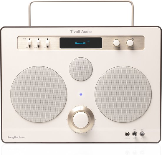 Tivoli Audio - Songbook Max - Cream / Brown van Tivoli Audio