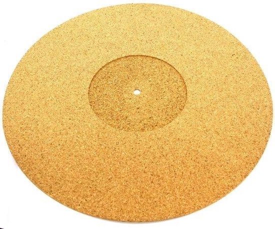 Tonar Pure Cork Turntable mat 3mm van T