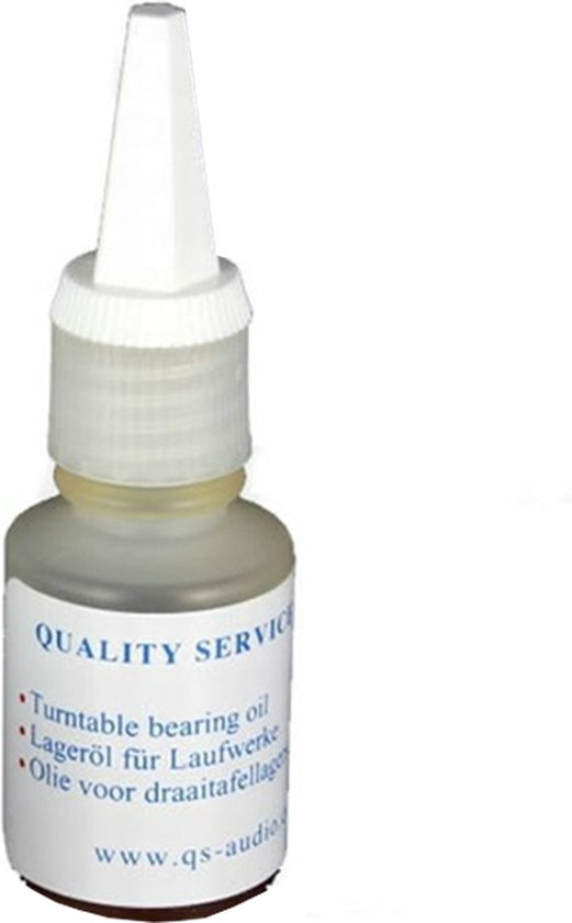 Tonar QS Audio TTO (Turntable Oil) lagerolie Platenspeleraccessoire van T