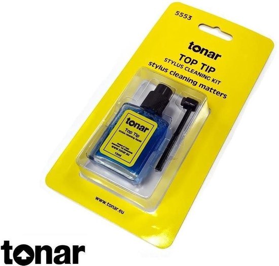 Tonar Top Tip Stylus reinigings kit incl. naaldborsteltje van T