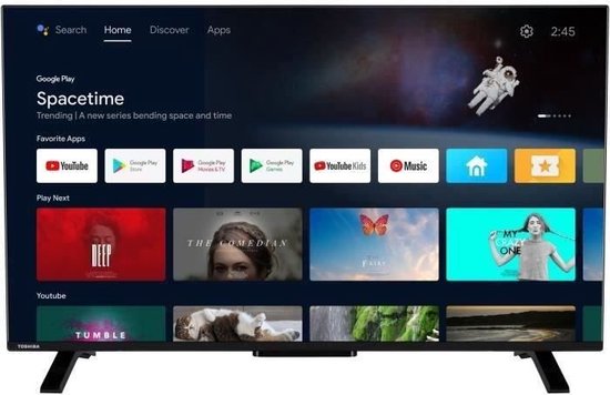 TOSHIBA 50UA2363DG - LED-TV 50'' (127 cm) - 4K UHD - Android TV van Merkloos