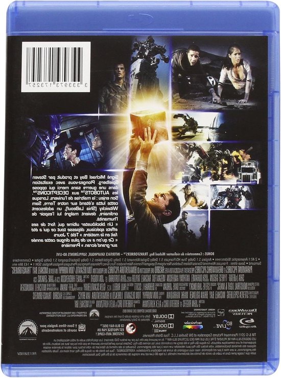 Transformers Blu-ray - Actiefilm Schijf - Film Kijken - Actiescènes - 2 uur 23 min - N.v.t.