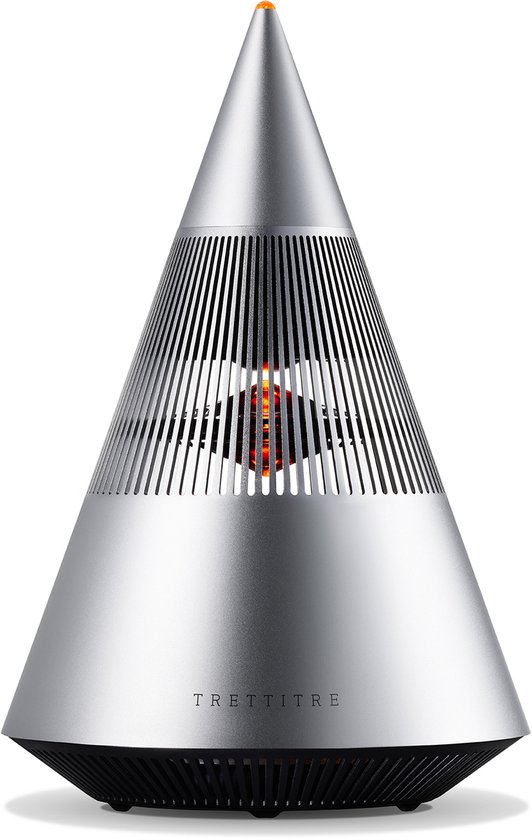 Trettitre TreSound Mini – Draagbare Bluetooth Speaker – Oplaadbaar – Desktopformaat – Zilver van Merkloos