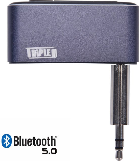 Triple J® Bluetooth Receiver - Bluetooth Transmitter - Bluetooth Ontvanger AUX – Auto Accessoires van Merkloos