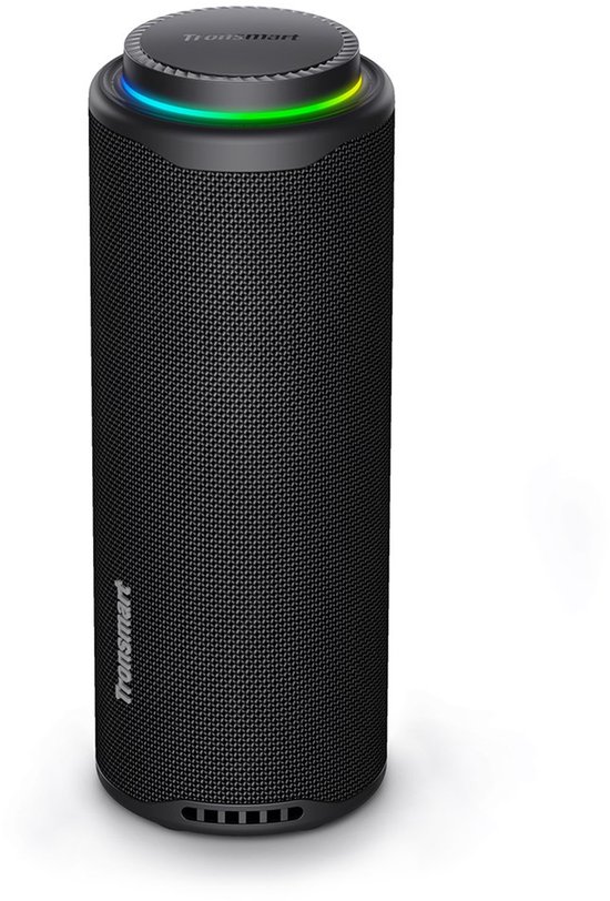 ​Tronsmart T8 Portable Outdoor Speaker 40W Boom 360 Sound IPX7 Waterproof 18H Playtime BeatSync Lights​​ Black van Tronsmart