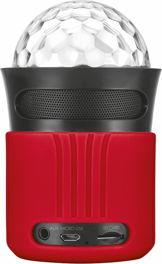 Trust Ur Dixxo Go Wireless Bluetooth Speaker Red van Trust