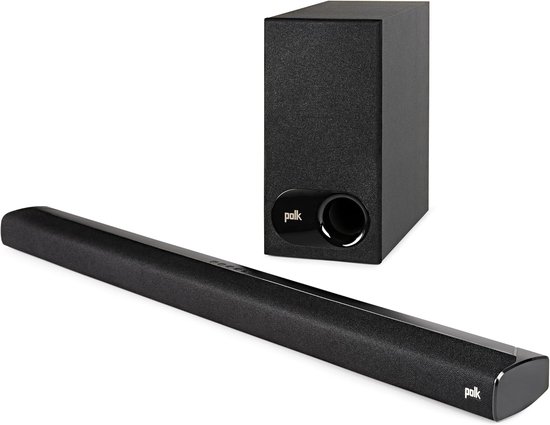Tv Geluidsbalk - Home Cinema - Film Geluid Verbeteren - VoiceAdjust Technologie - Compact Ontwerp - Zwart