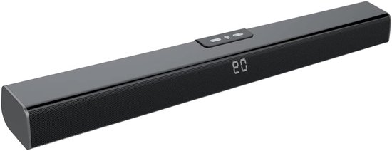 TV Geluidssysteem - Soundbar Speaker - Films en Muziek - Bluetooth 5.0 Connectie - 80 Watt - Zwart