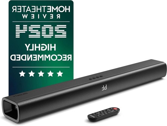 TV Soundbar - Home Cinema - Thuisbioscoop Geluid - 140 Watt Vermogen - 81 cm Breed - Zwart