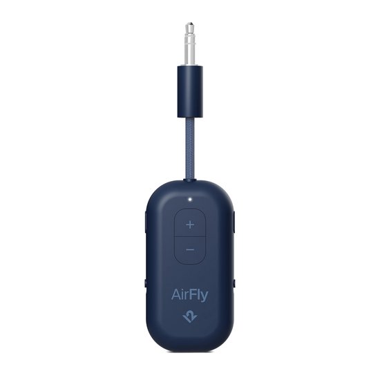 Twelve South AirFly Pro 2 - Geniet van In-Flight Entertainment met Draadloze Hoofdtelefoons - Koppel Twee Sets Draadloze Hoofdtelefoons voor Gedeeld Luisteren - Meer dan 25 Uur Batterijduur - Blauw van Twelve South.