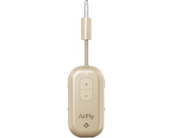 Twelve South AirFly Pro 2 - Geniet van In-Flight Entertainment met Draadloze Hoofdtelefoons - Koppel Twee Sets Draadloze Hoofdtelefoons voor Gedeeld Luisteren - Meer dan 25 Uur Batterijduur - Geel van Merkloos