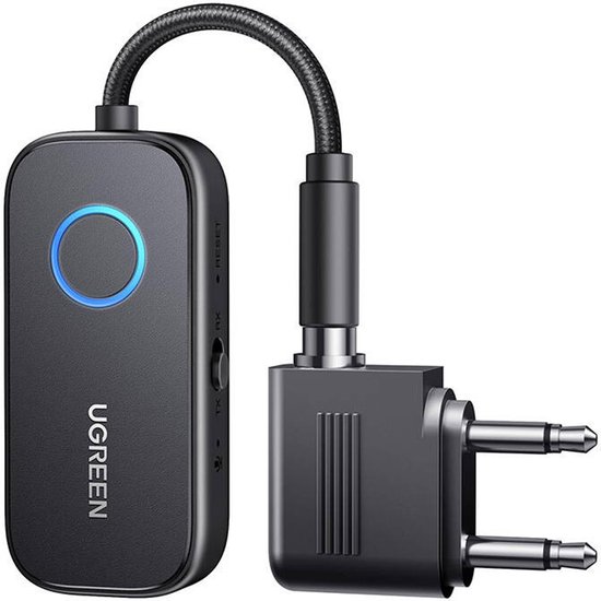 Ugreen Bluetooth 5.3 Ontvanger Zender Voor Telefoons Met Mini-Jack 3,5 Mm Z van Merkloos