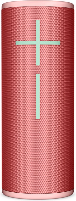 Ultimate Ears MEGABOOM 4 - Voor draagbaar gebruik - draadloos - Bluetooth - door app geregeld - frambozenrood van Ultimate